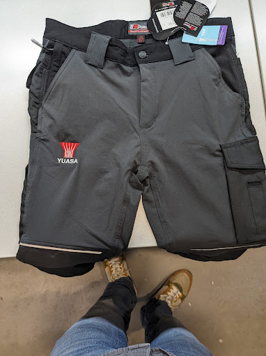Pantalon de travail brodé - Yuasa