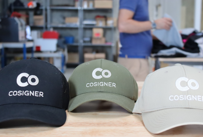 broderie casquette snapback cosigner
